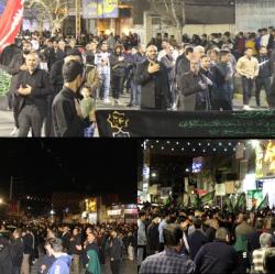 تجمع مردم مشکین دشت فردیس در محکومیت حمله رژیم صهیونیستی به کنسولگری ایران